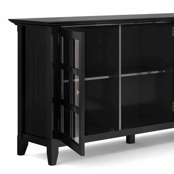 Black | Acadian Wide Storage Cabinet
