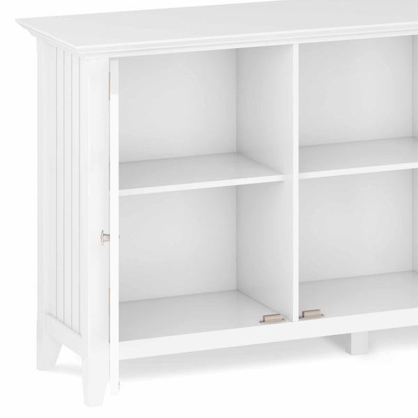 White | Acadian Wide Storage Cabinet