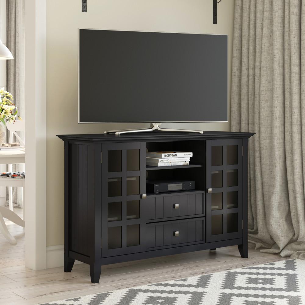Black | Acadian Tall TV Stand