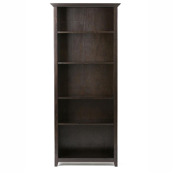 Hickory Brown | Amherst 5 Shelf Bookcase