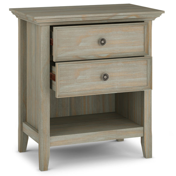 Distressed Grey | Amherst Bedside Table