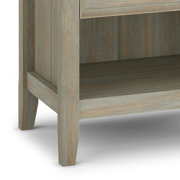 Distressed Grey | Amherst Bedside Table
