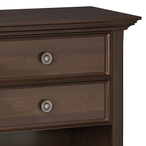 Natural Aged Brown | Amherst Bedside Table