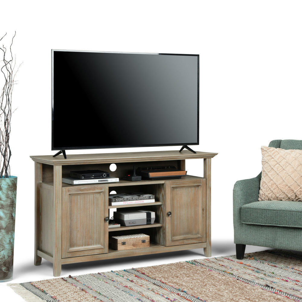 Distressed Grey | Amherst TV Media Stand
