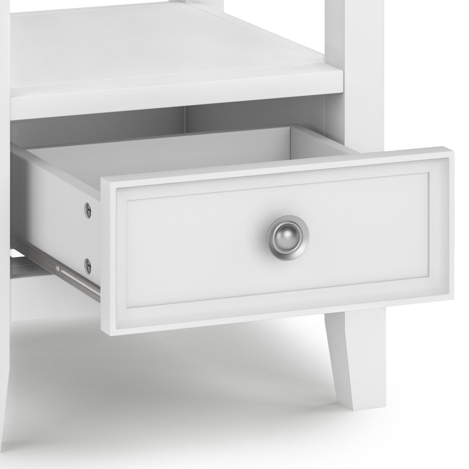 White | Amherst End Side Table