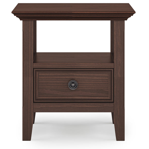 Warm Walnut Brown | Amherst End Side Table