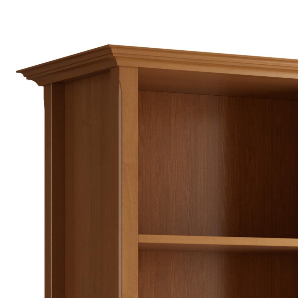 Light Golden Brown | Amherst 5 Shelf Bookcase