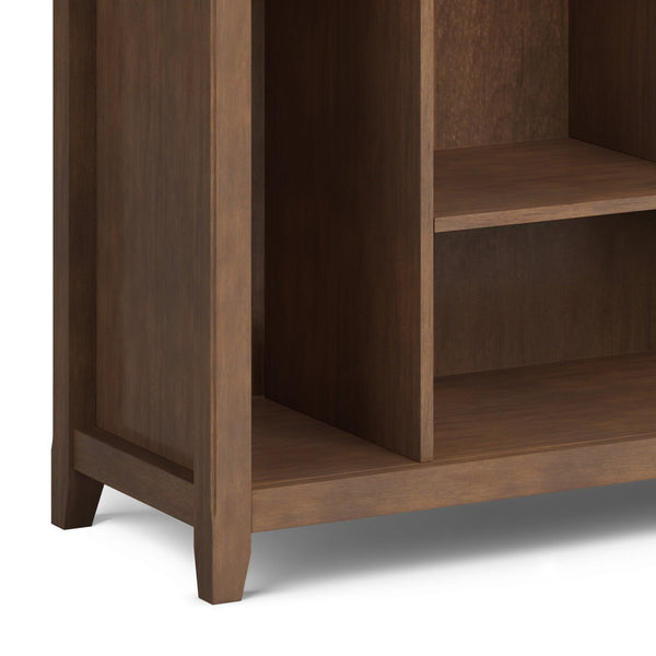 Rustic Natural Aged Brown | Amherst Multi-Cube Bookcase & Storage Unit