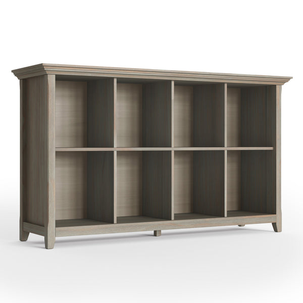 Distressed Grey | Amherst 8 Cube Storage/Sofa Table