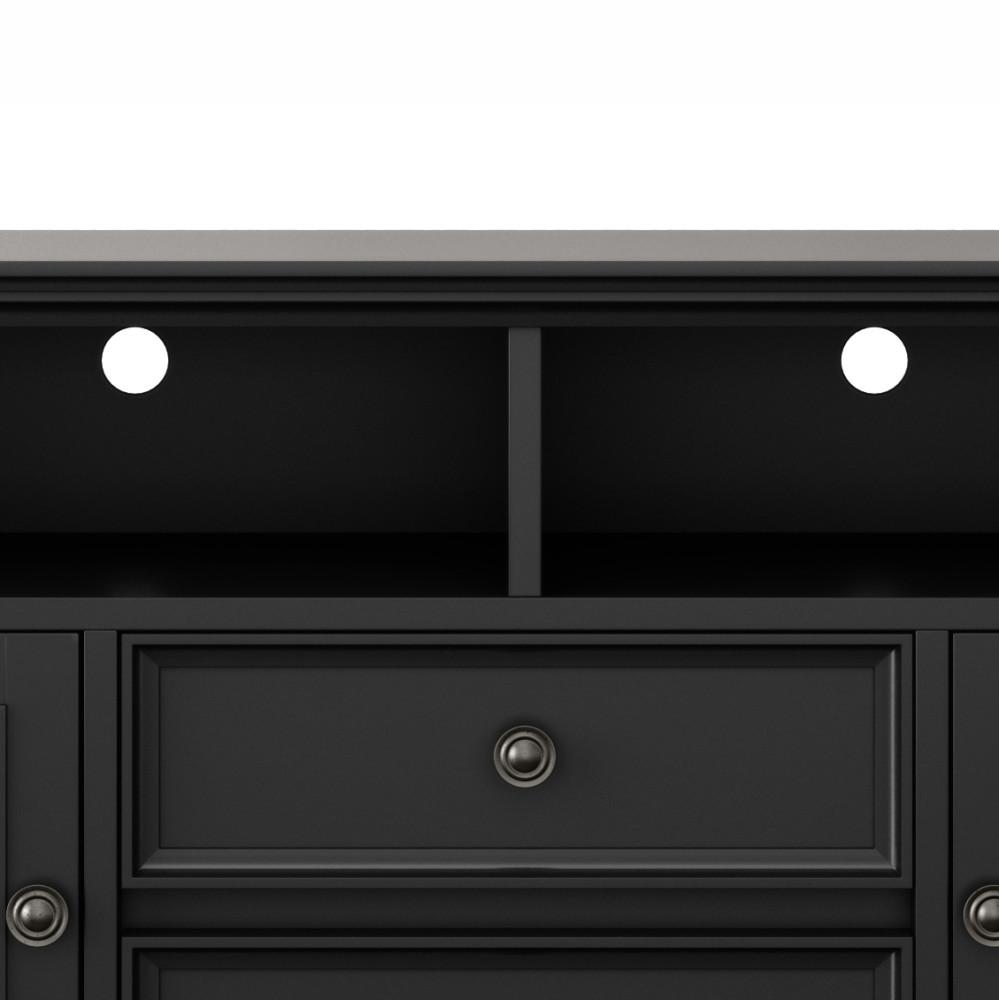 Black | Amherst 72 inch Wide TV Media Stand