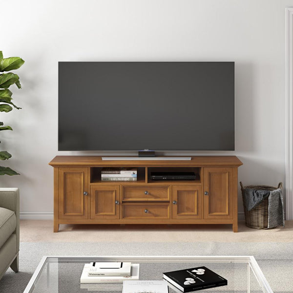 Light Golden Brown | Amherst 72 inch Wide TV Media Stand