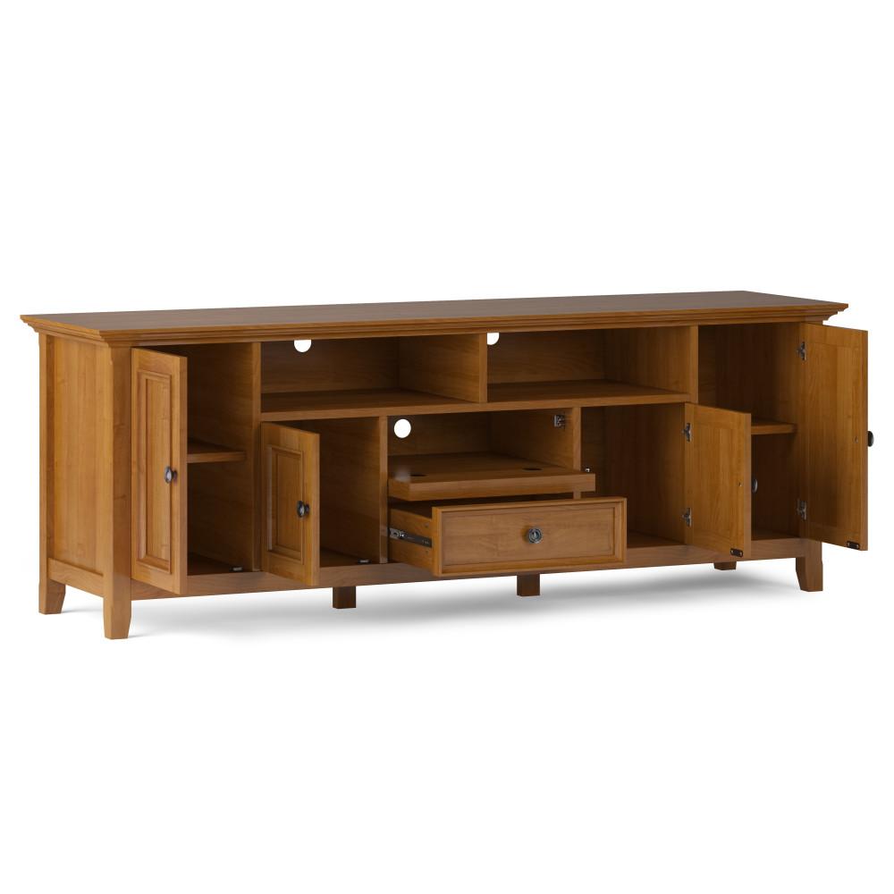 Light Golden Brown | Amherst 72 inch Wide TV Media Stand
