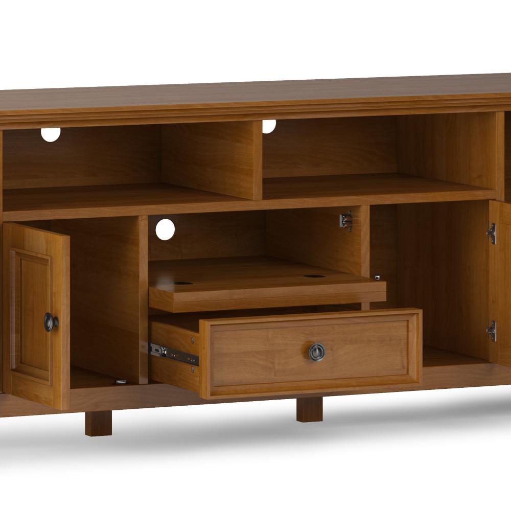 Light Golden Brown | Amherst 72 inch Wide TV Media Stand