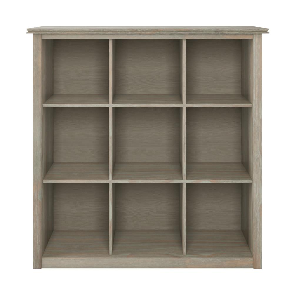 Distressed Grey | Artisan Nine Cube Bookcase & Storage