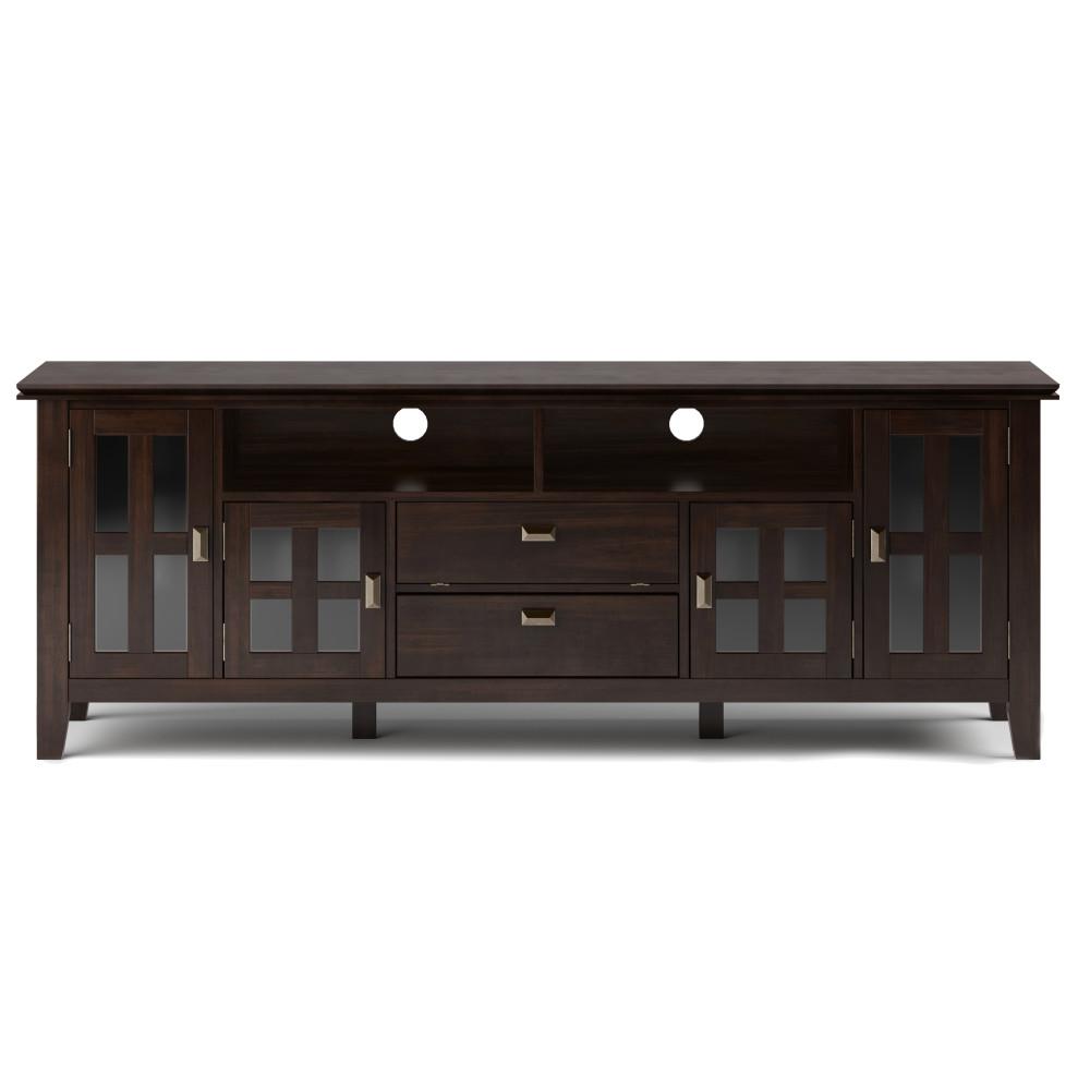 Tobacco Brown | Artisan 72 inch Tall TV Stand