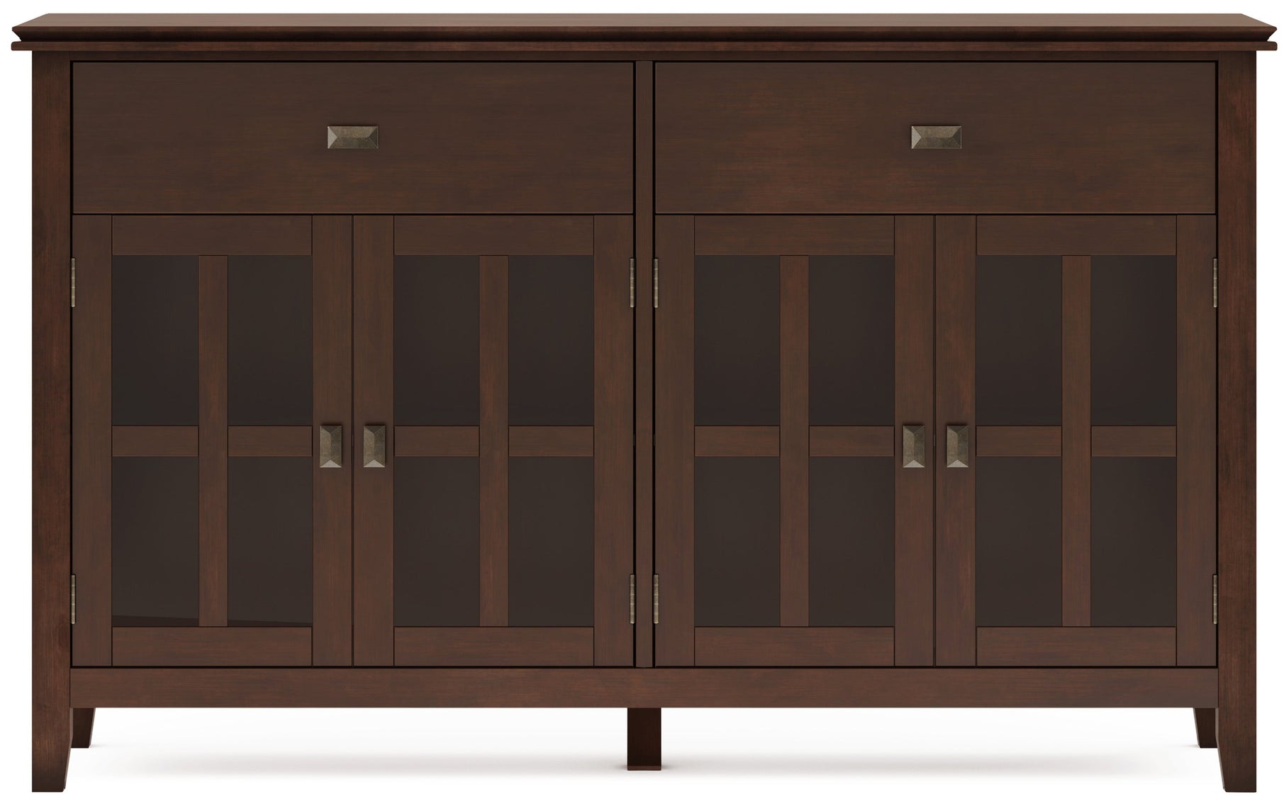 Russet Brown | Artisan Large 4 Door Sideboard Buffet