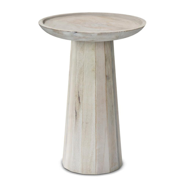 White Wash | Dayton Wooden Accent Table
