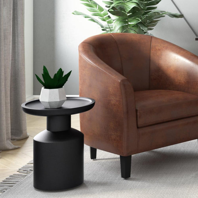 Black | Haynes Wooden Accent Table