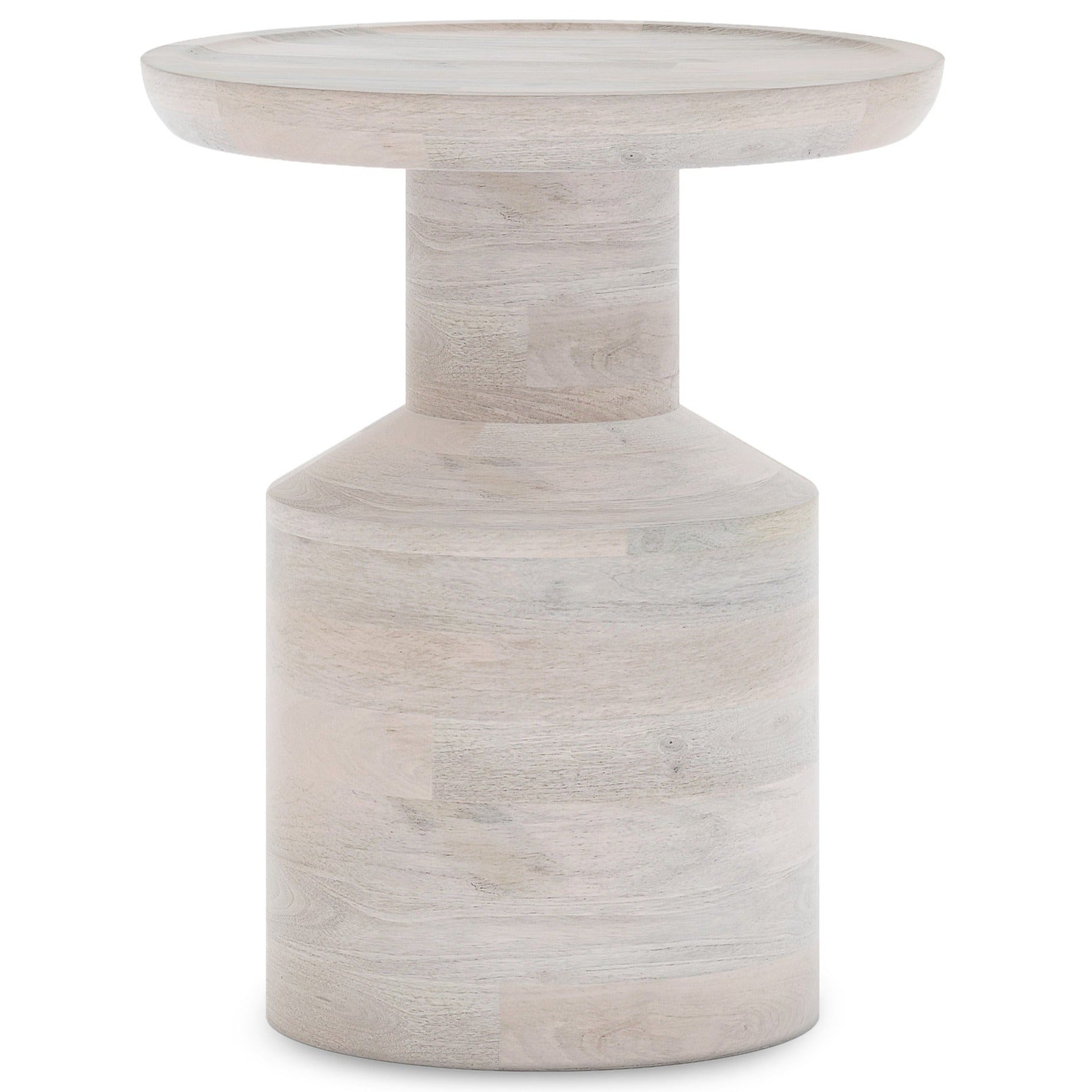 White Wash | Haynes Wooden Accent Table
