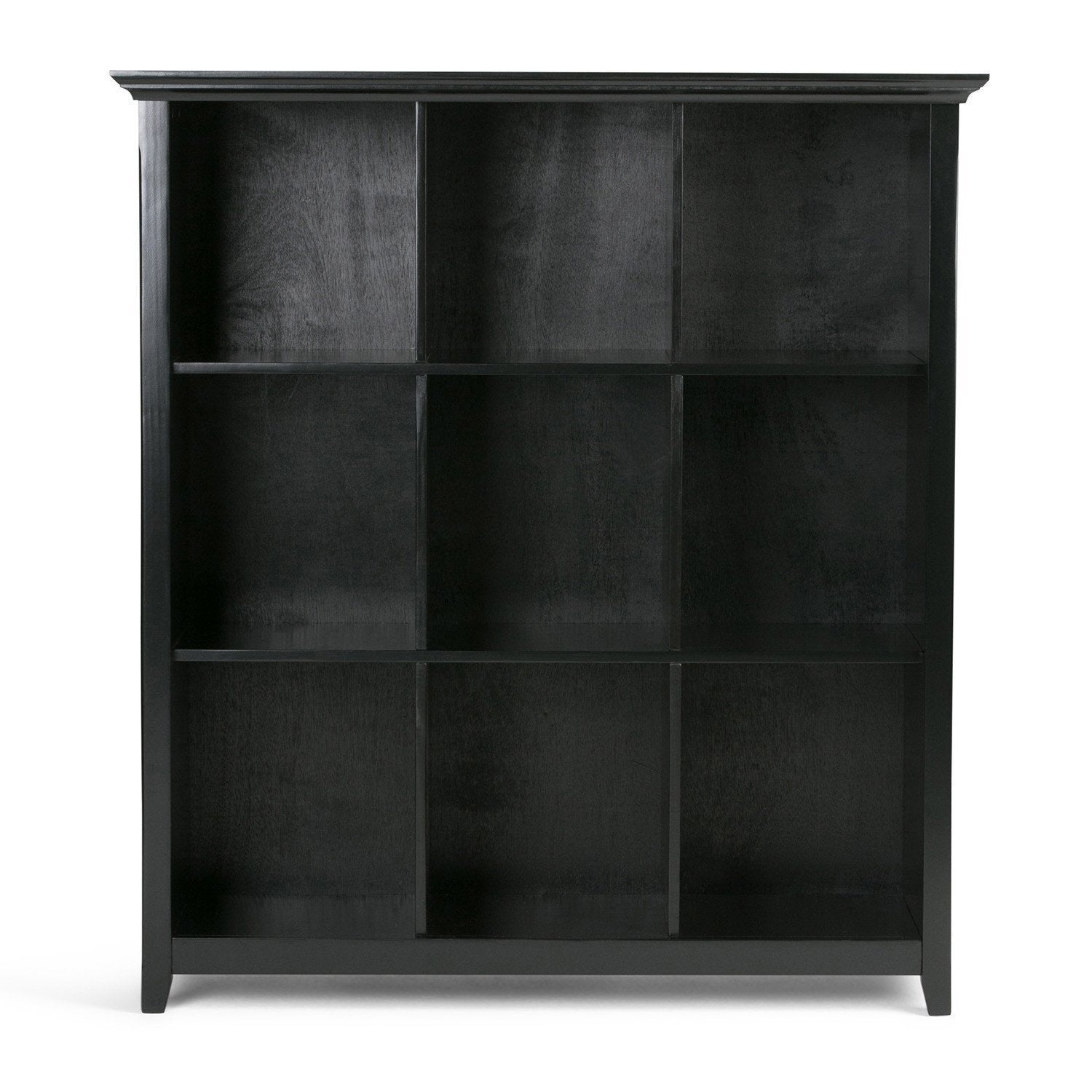 Black | Acadian Nine Cube Bookcase & Storage Unit