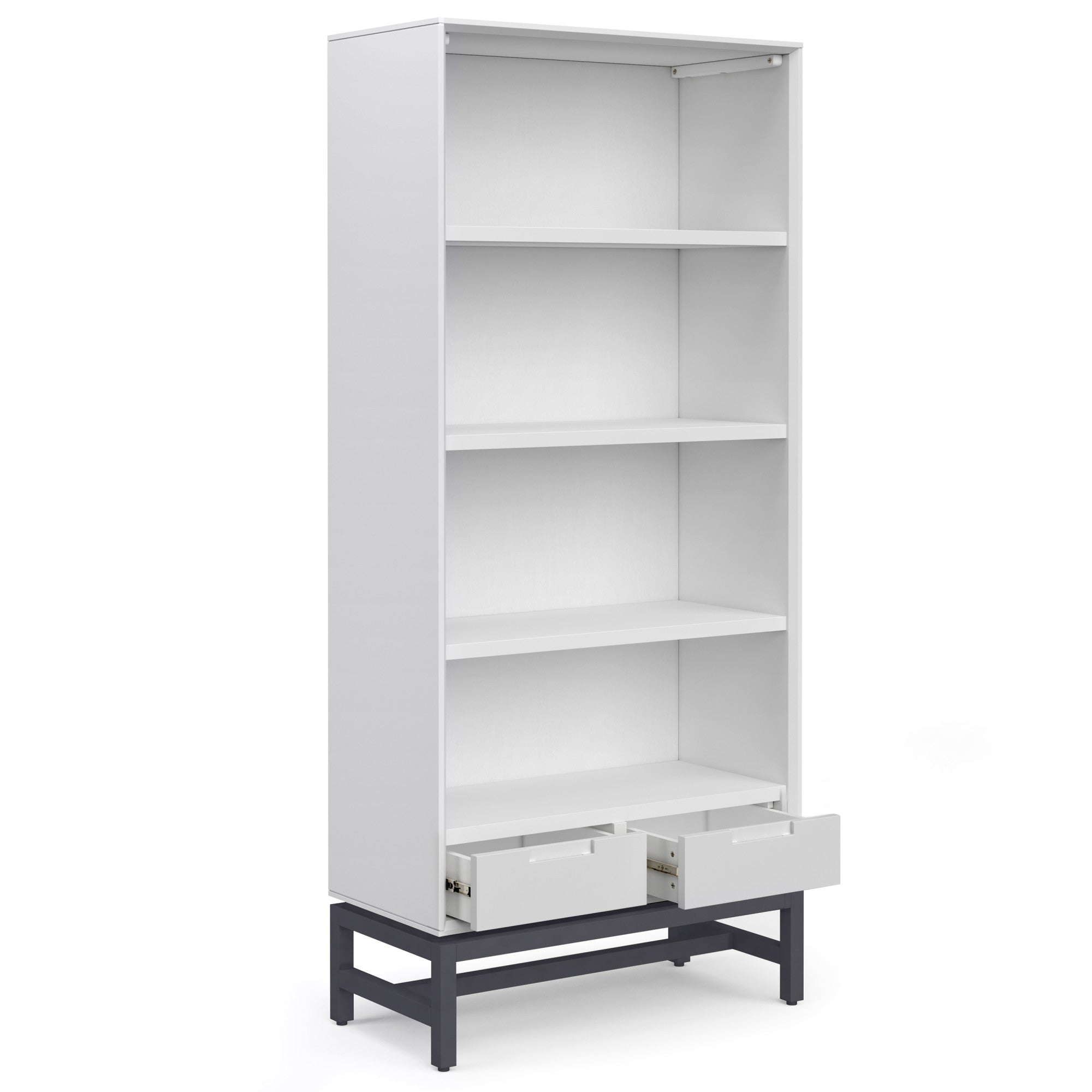 White Rubberwood | Banting Bookcase