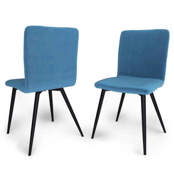 Blue Velvet Fabric | Baylor Dining Chair (Set of 2)
