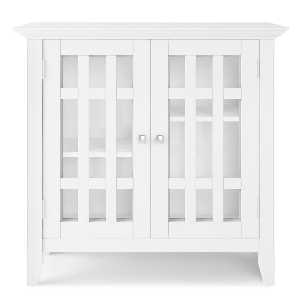 White | Bedford Low Storage Cabinet