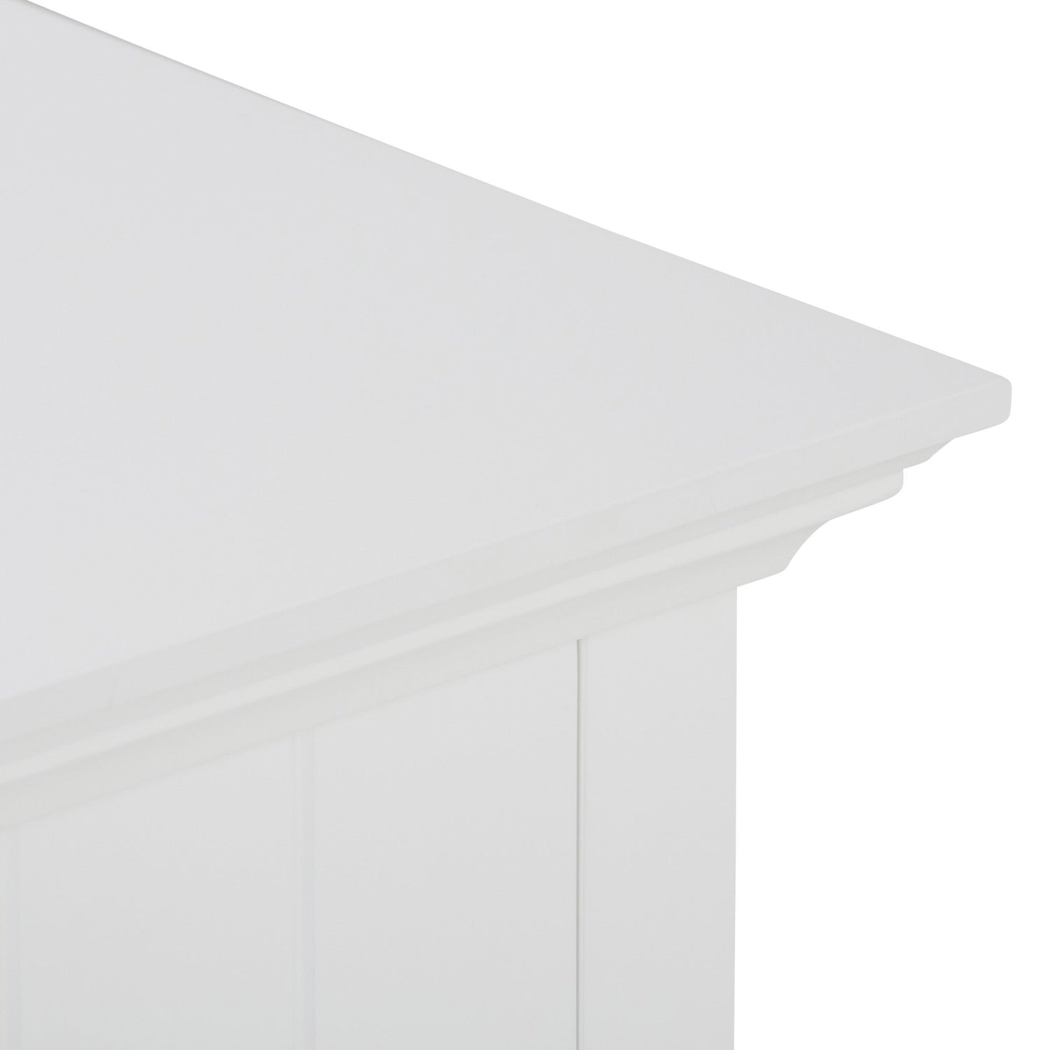 Pure White | Acadian Four Drawer Floor Cabinet