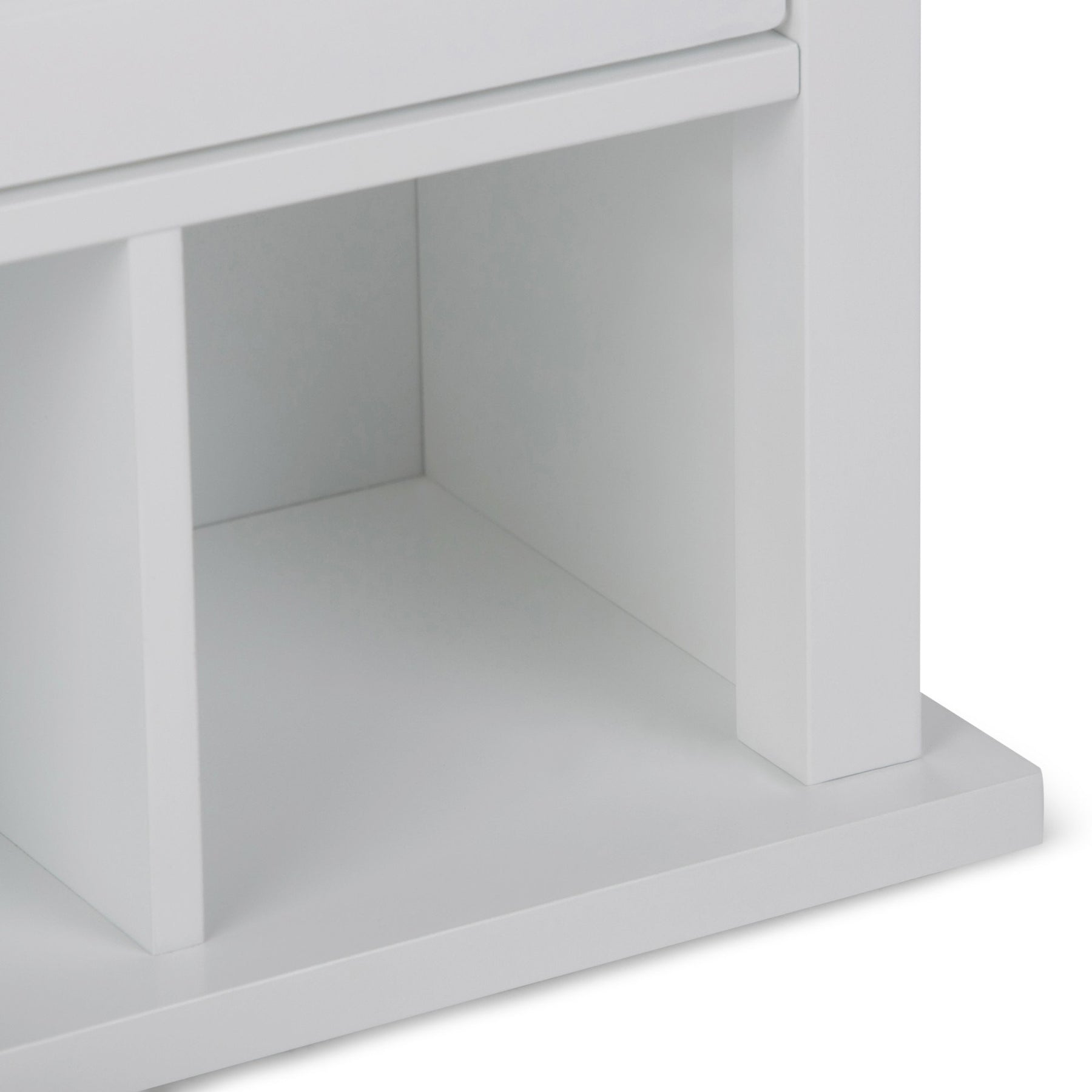 Pure White | Avington Two Door Wall Cabinet with Cubbies