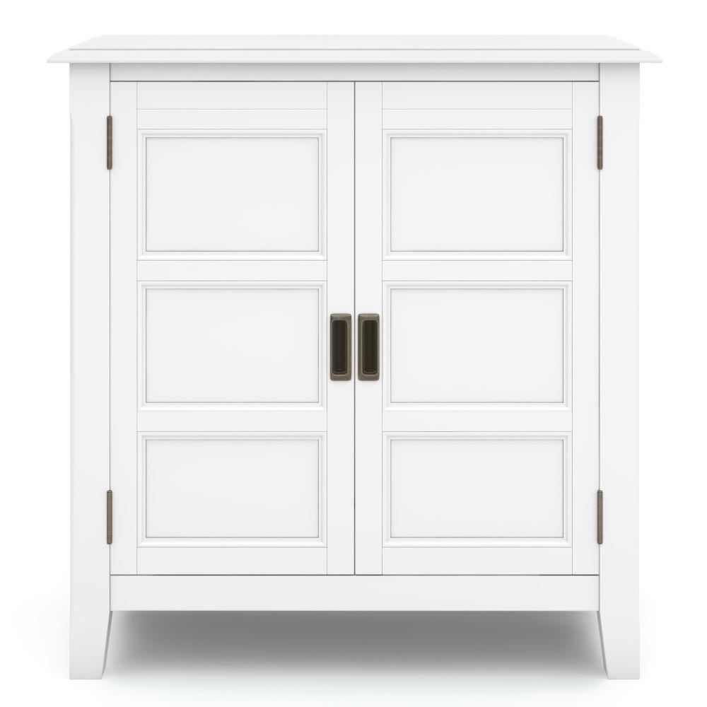 White | Burlington Low Storage Cabinet