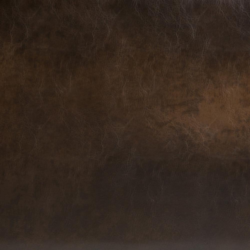 Distressed Brown Distressed Vegan Leather | Carrigan Club Chair