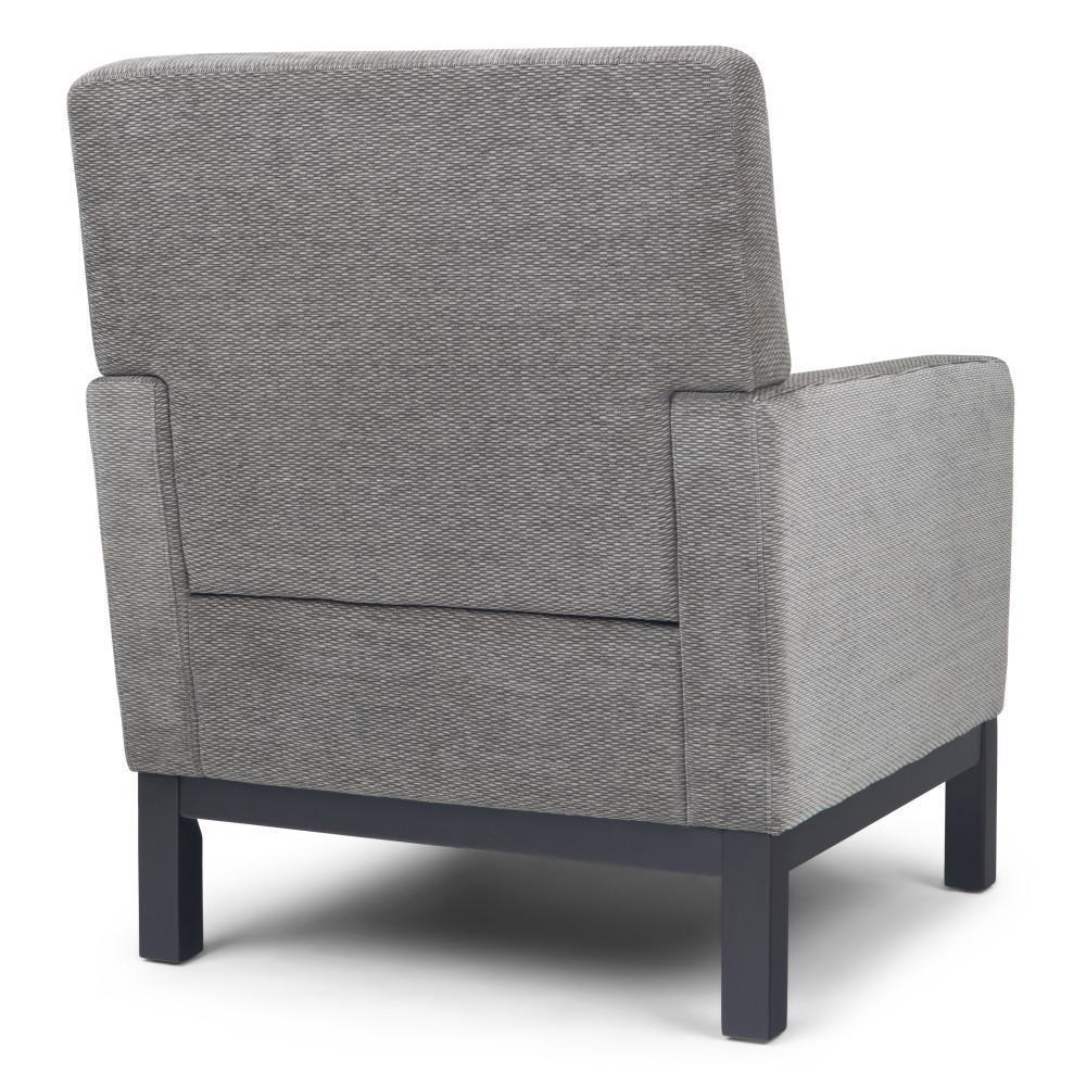 Pewter Linen Style Fabric | Carrigan Club Chair