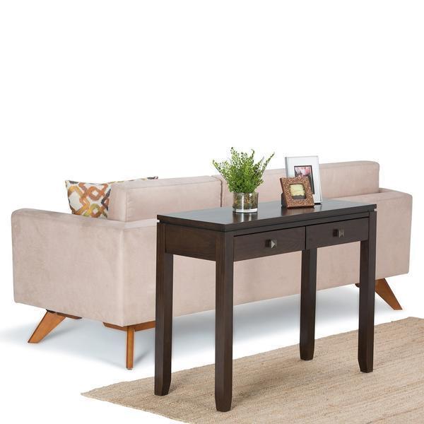 Mahogany Brown | Cosmopolitan Console Sofa Table