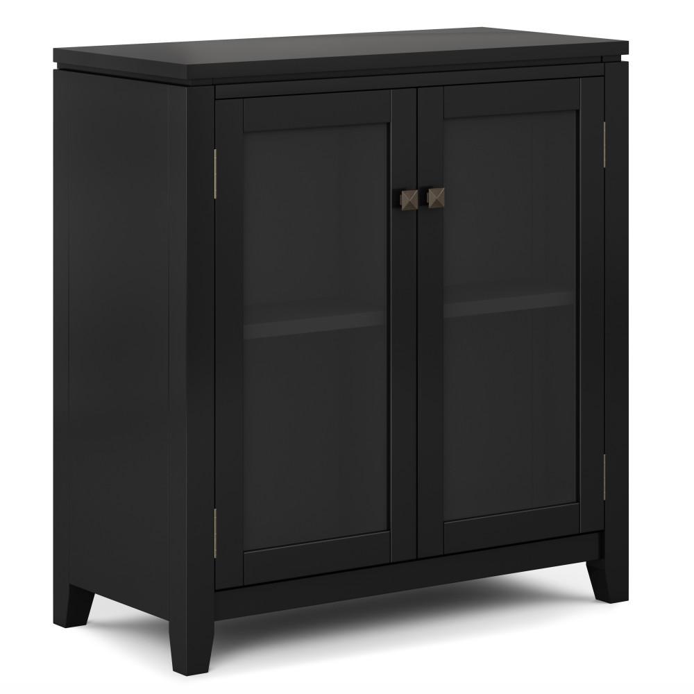 Black | Cosmopolitan Low Storage Cabinet