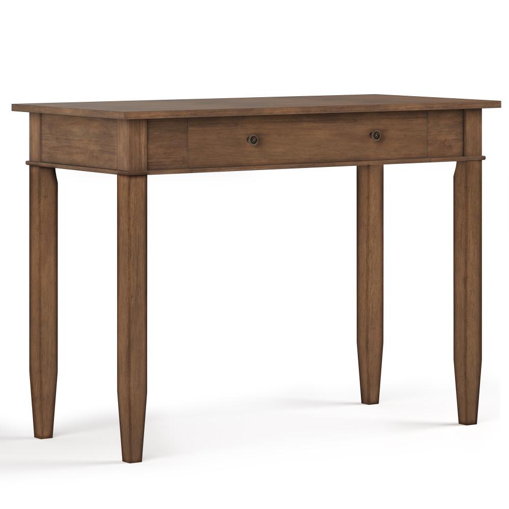 Rustic Natural Aged Brown | Carlton Office Desk]