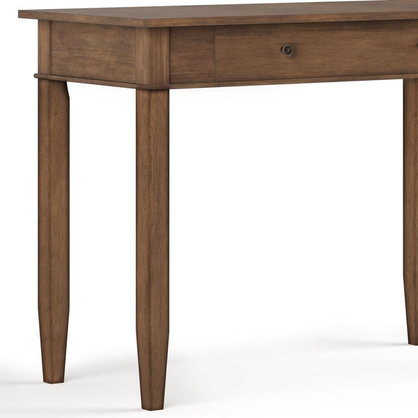 Rustic Natural Aged Brown | Carlton Office Desk