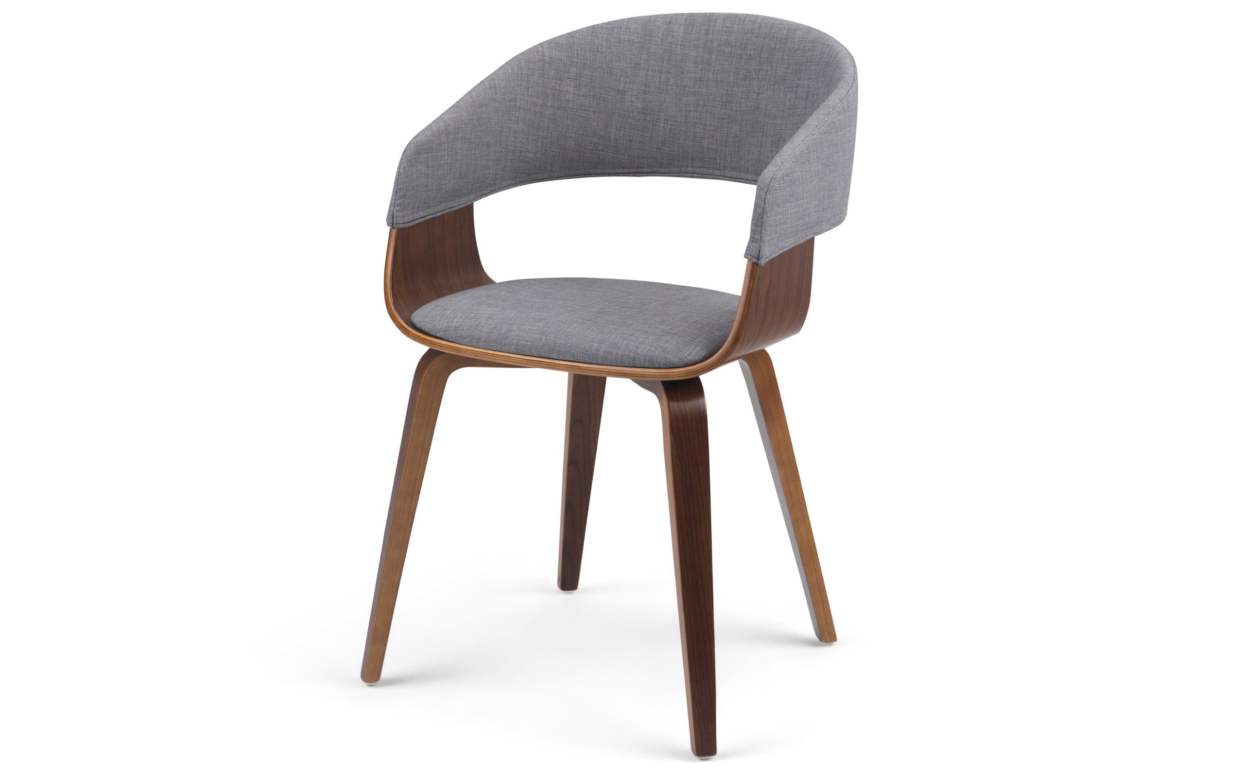 Grey Linen Style Fabric | Lowell III 7 Piece Dining Set