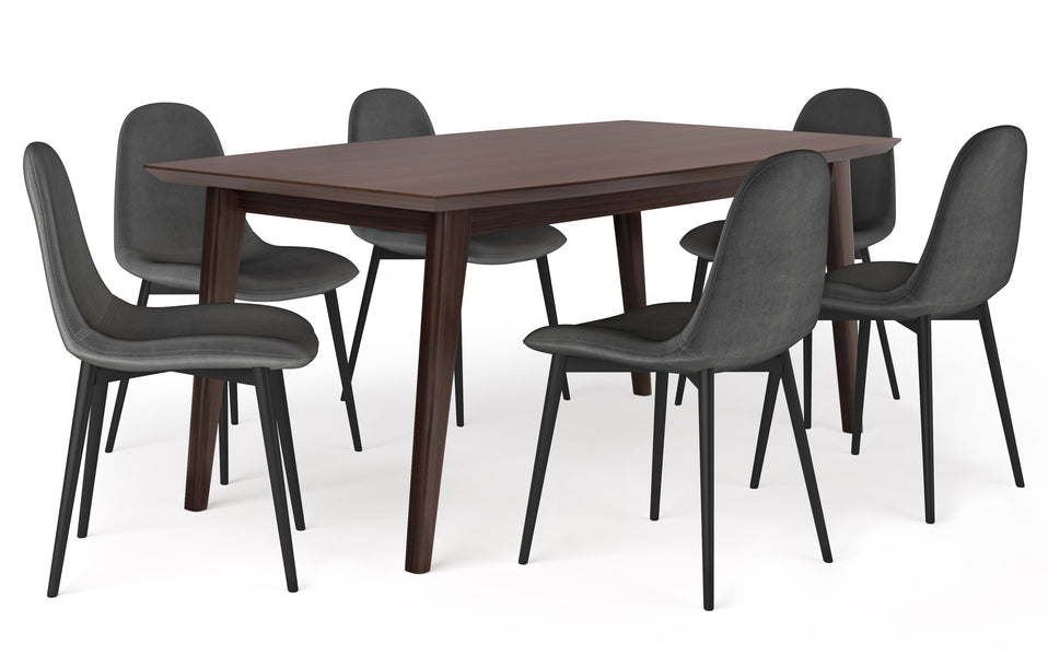 Dark Grey | Alpine II 7 Piece Dining Set