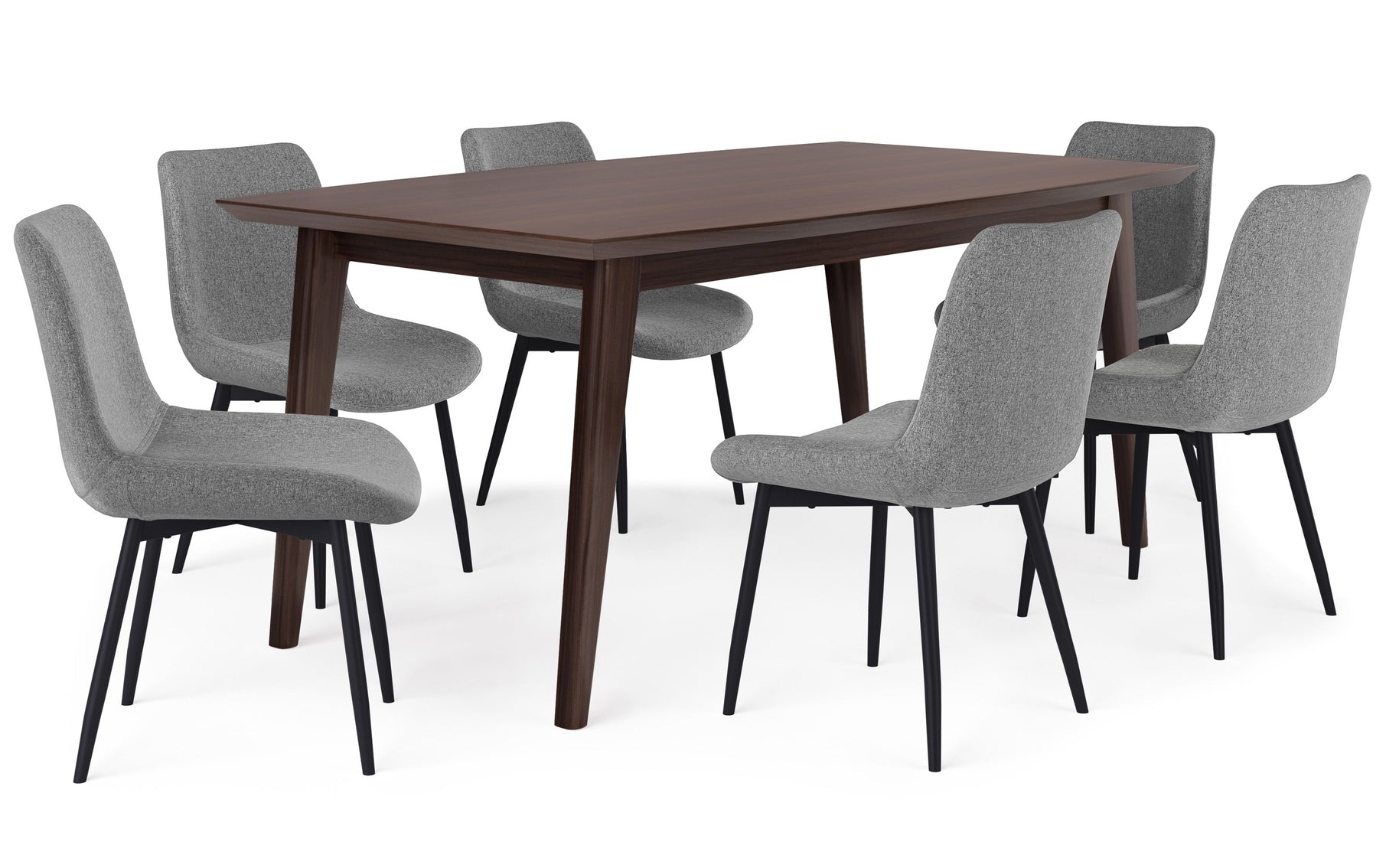 Dark Grey | Rosemead II 7 Piece Dining Set