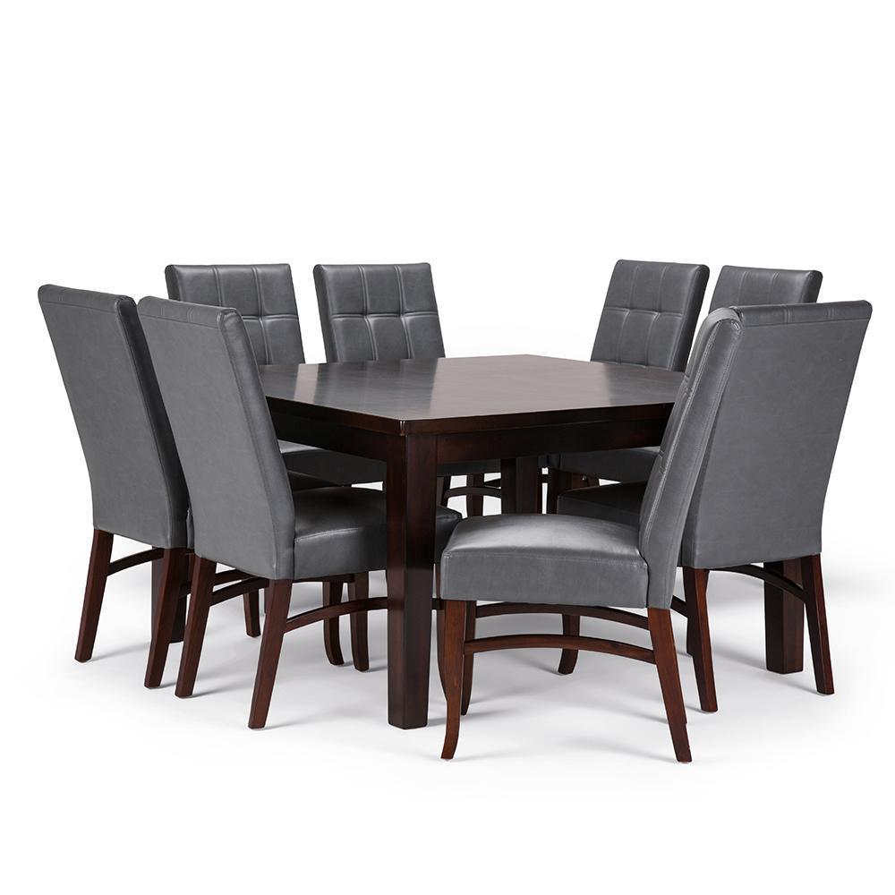 Stone Grey | Ezra Large 9 piece Dining Set