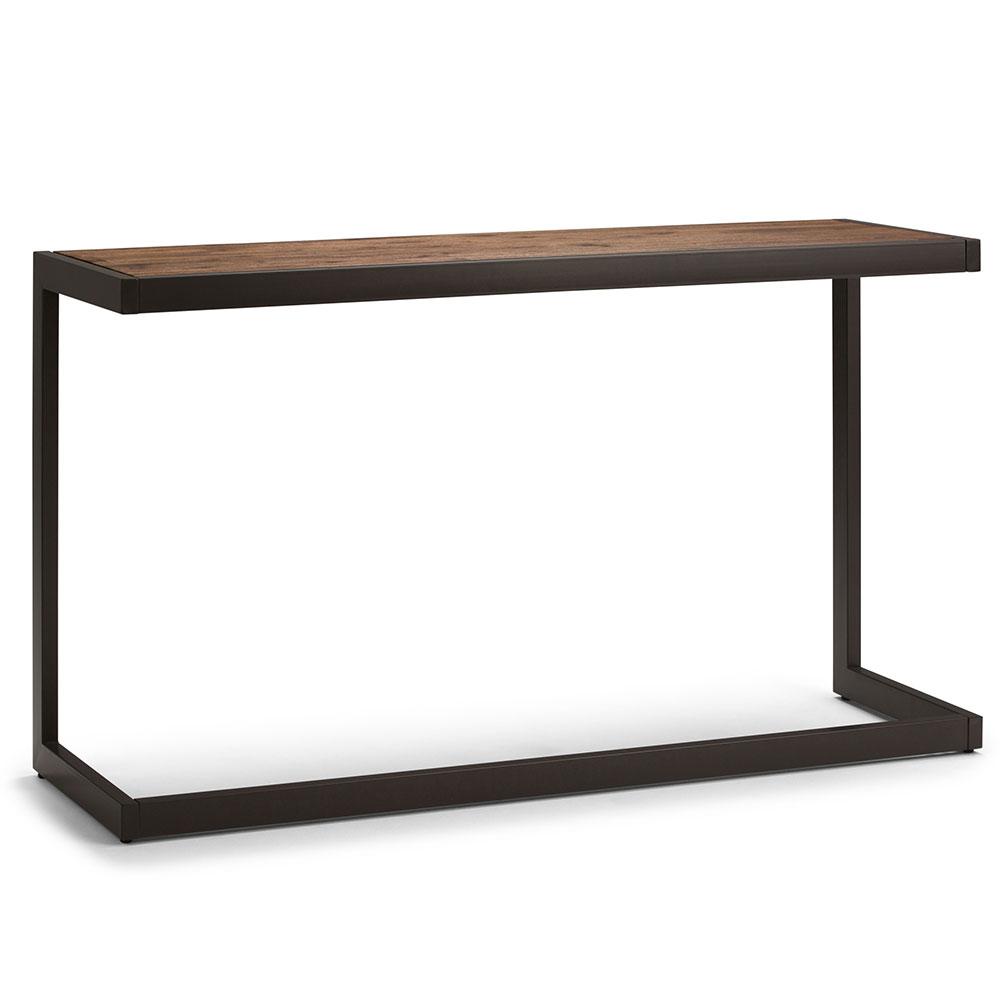 Rustic Natural Aged Brown | Erina Console Sofa Table