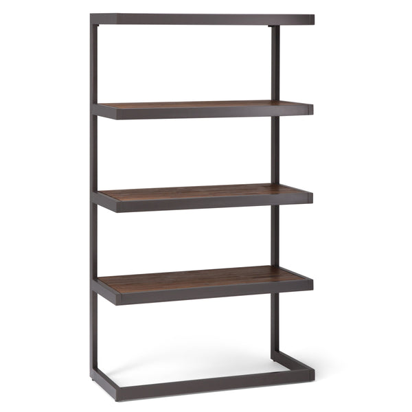 Rustic Natural Aged Brown | Erina Bookcase