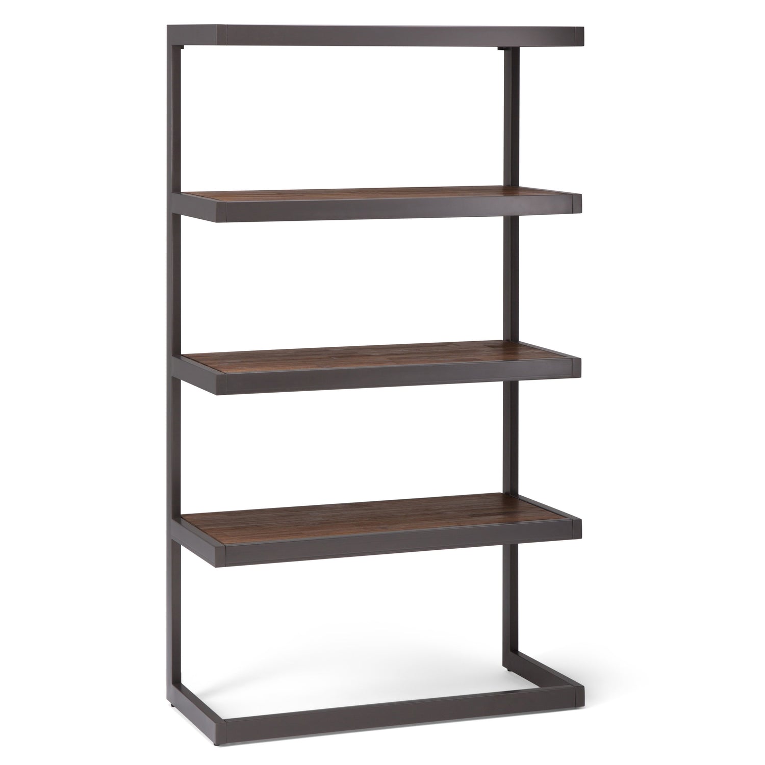 Rustic Natural Aged Brown | Erina Bookcase