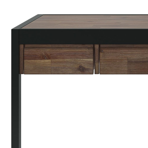 Rustic Natural Aged Brown | Erina Small Desk