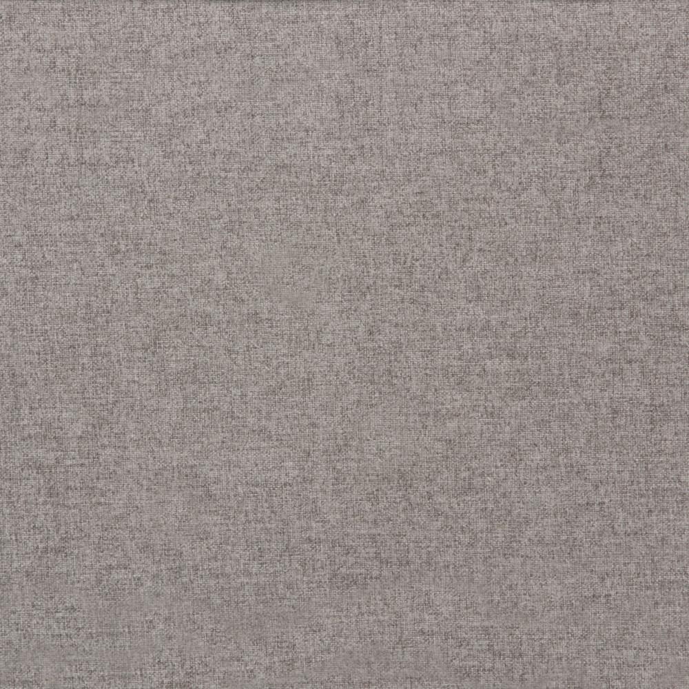 Cloud Grey Linen Style Fabric | Avalon Vegan Leather Storage Ottoman