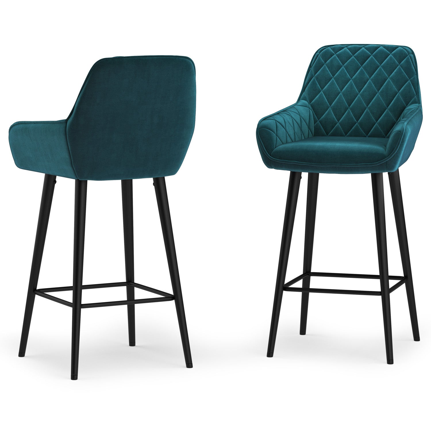 Teal | Garey Counter Height Stool (Set of 2)