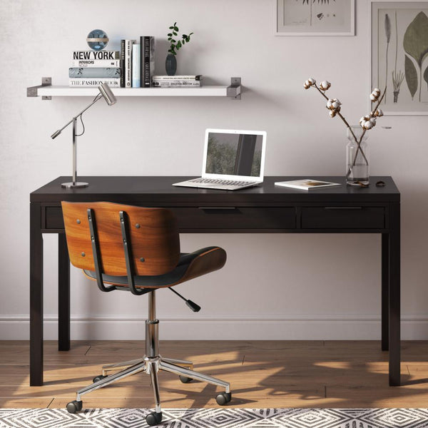 Hickory Brown | Hollander Solid Wood Desk