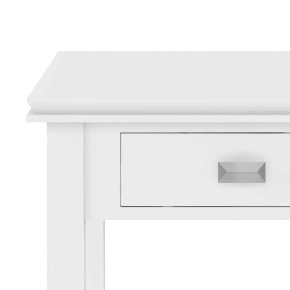 White | Artisan End Side Table