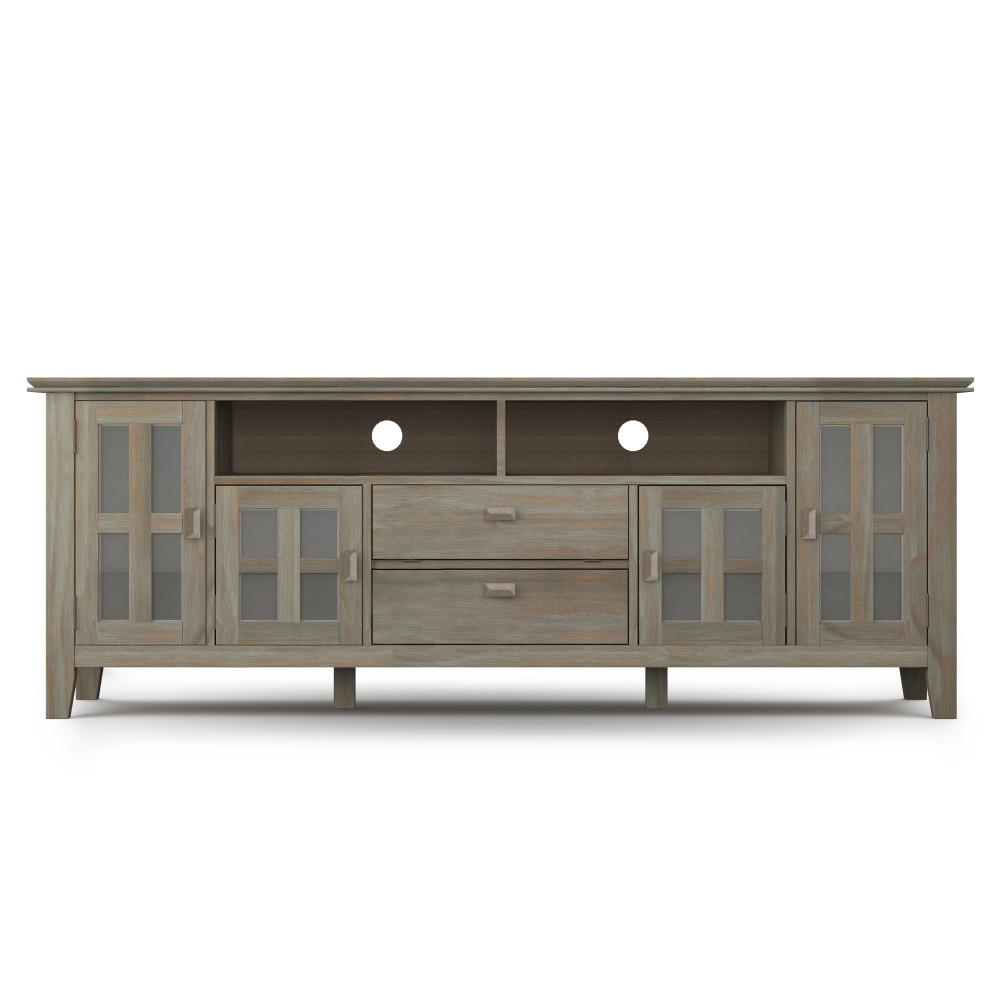 Distressed Grey | Artisan 72 inch Tall TV Stand