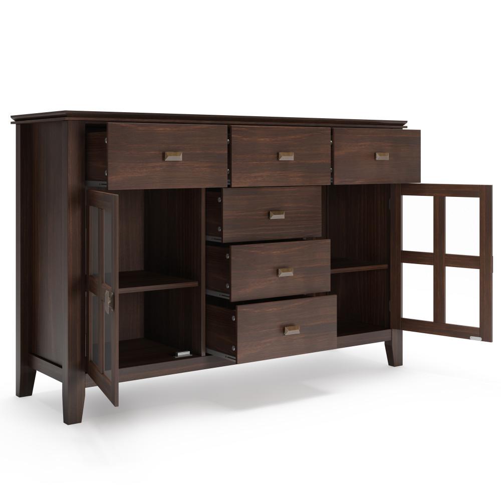 Dark Chestnut Brown | Artisan Sideboard Buffet